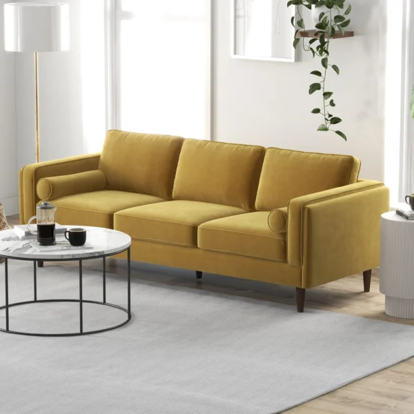 Amber Luxury Modern Velvet Sofa 8