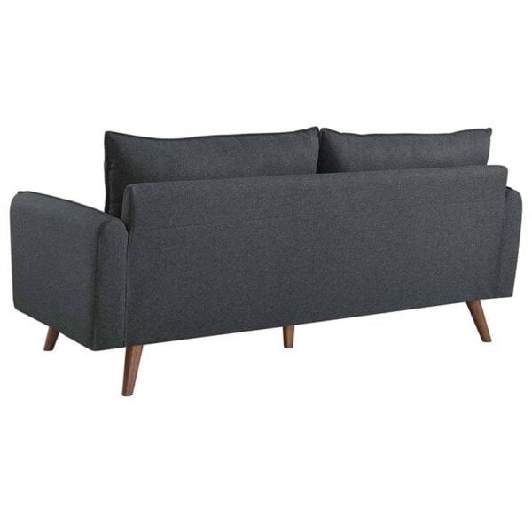 Modern Sofa with Mid Century Style Wood Legs 3