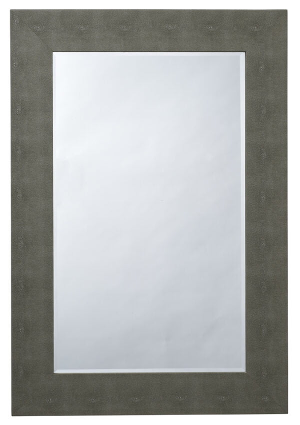 Structure Rectangle Mirror Grey 2