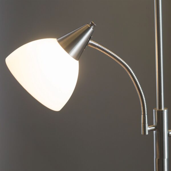 Modern 71 inch High Floor Lamp with Gooseneck Reading Light 4