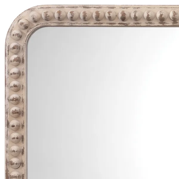 Audrey Beaded Rectangle Mirror II jpg