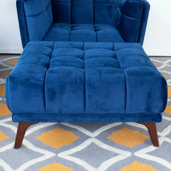 Addison Square Upholstered Ottoman Dark Blue II jpg